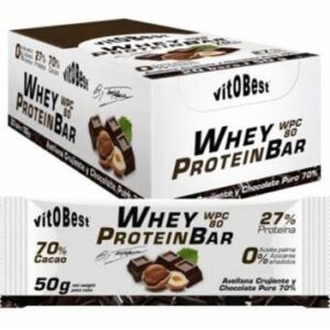 Whey Protein Bar Avellana y Chocolate 20 bars