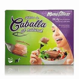 Filetes de Caballa al Natural – 120g