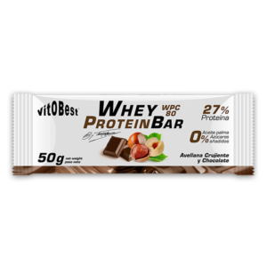 Whey Protein Bar Avellana y Chocolate 50gr